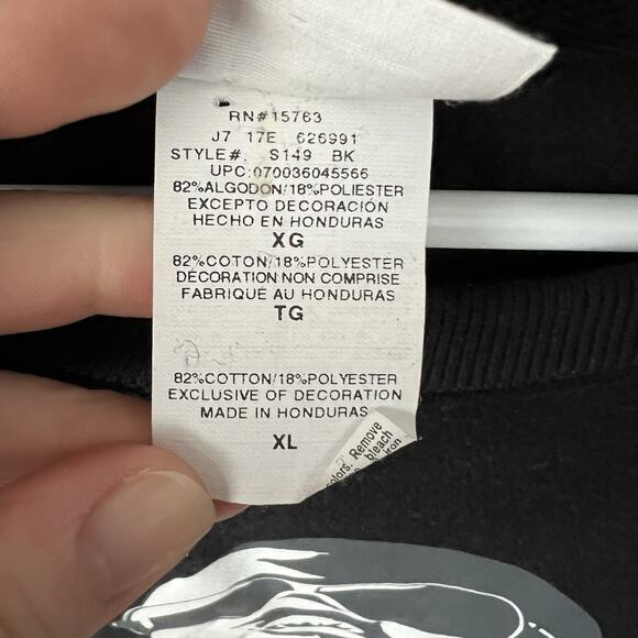 CHAMPION Sweatshirt Reverse Weave Tupac Notorious Big Pullover Crewneck XL - Picture 10 of 16